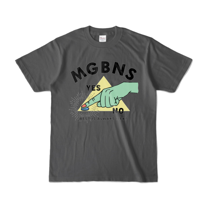 カラーTシャツ - S - チャコール (濃色)