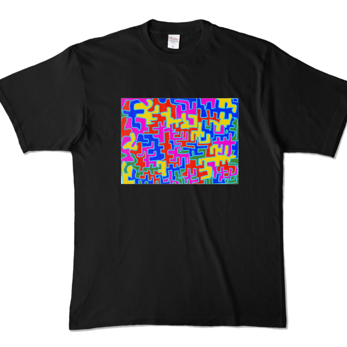 カラーTシャツ - XL - ブラック (濃色)