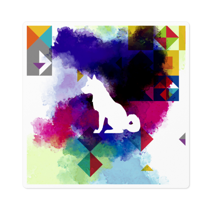 ステッカー - 100 x 100 (mm)