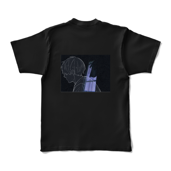 カラーTシャツ - XL - ブラック (濃色)