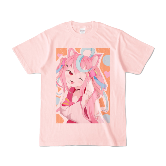 カラーTシャツ - S - ライトピンク (淡色)