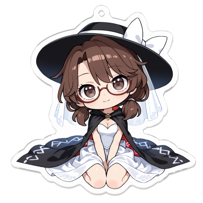 アクリルキーホルダー - 70 x 70 (mm)(キャラのみ)