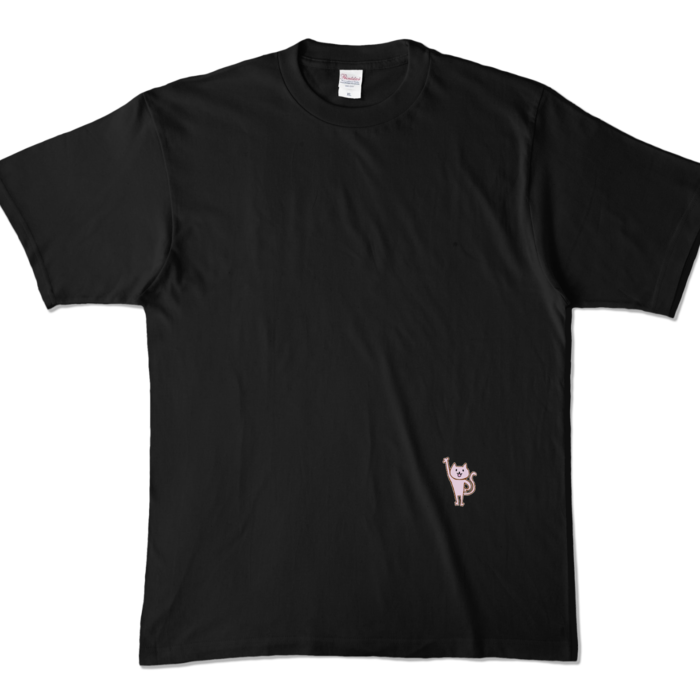 カラーTシャツ - XL - ブラック (濃色)