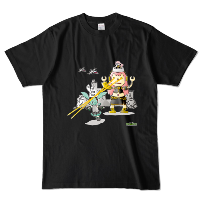 カラーTシャツ - L - ブラック （濃色）