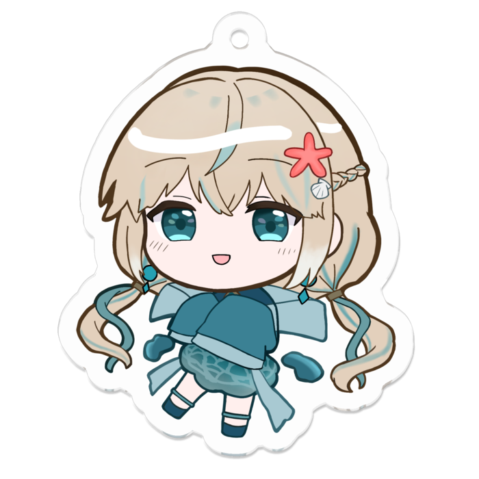 アクリルキーホルダー - 50 x 50 (mm)