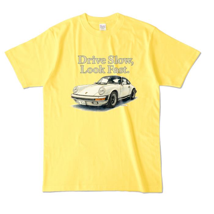 カラーTシャツ - L - イエロー (濃色)