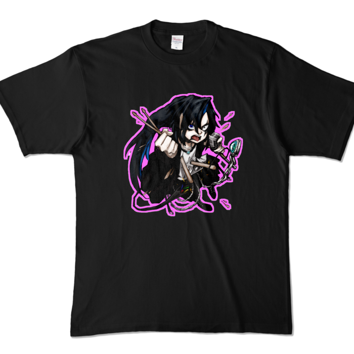 カラーTシャツ - XL - ブラック (濃色)