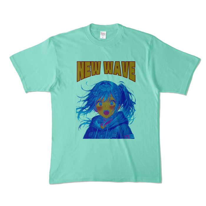 カラーTシャツ - XL - アイスグリーン (淡色)