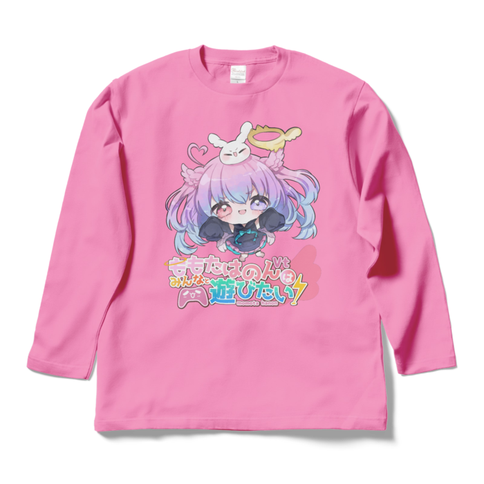 ロングスリーブTシャツ - L - ピンク