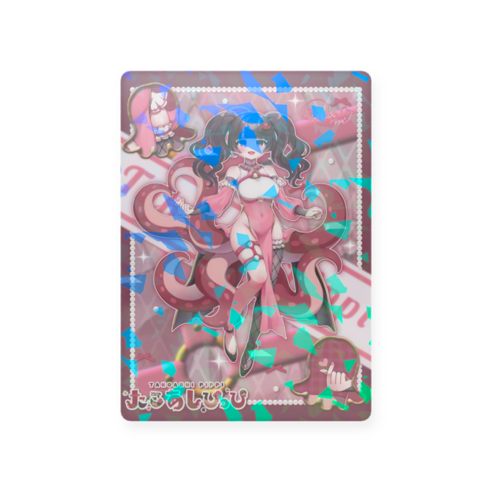 ［クリスタル］プラスチックカード - トレカ（63 × 88mm）