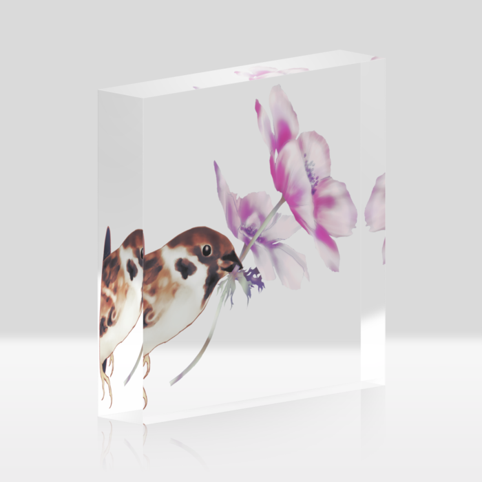 アクリルブロック - 100x100mm