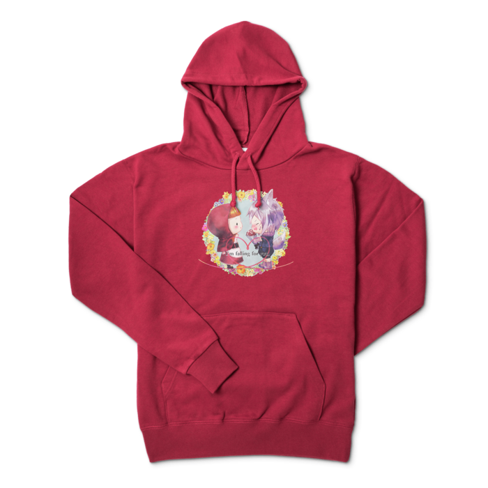 パーカー - L - バーガンディ