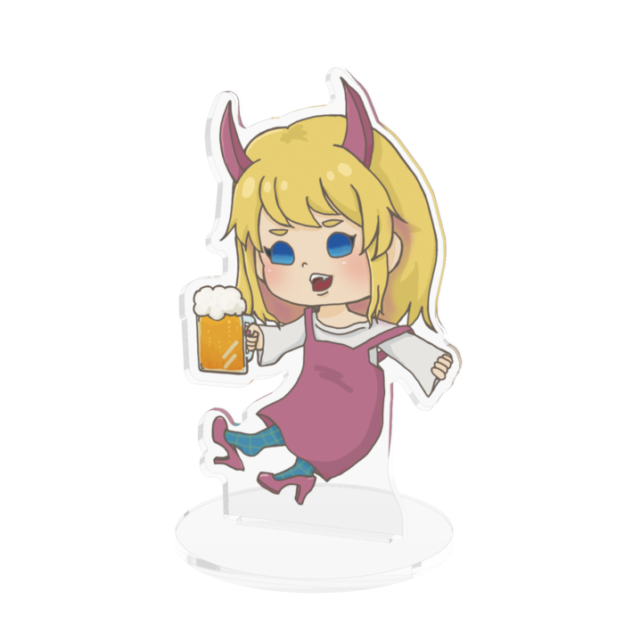 アクリルフィギュア - 100x100mm