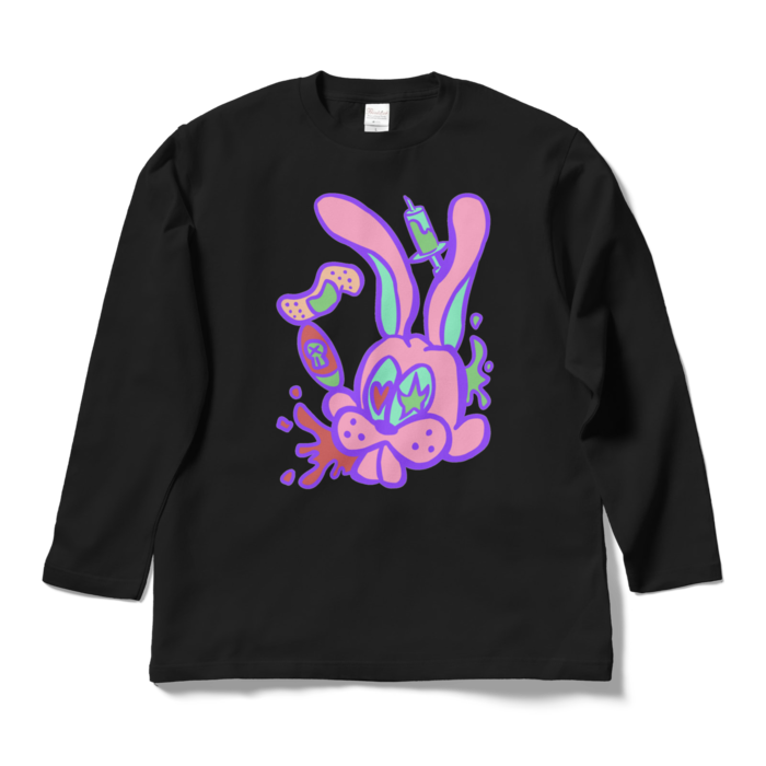 ロングスリーブTシャツ - L - ブラック