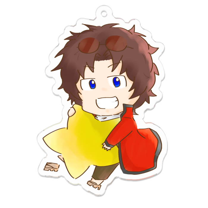 アクリルキーホルダー - 70 x 70 (mm)