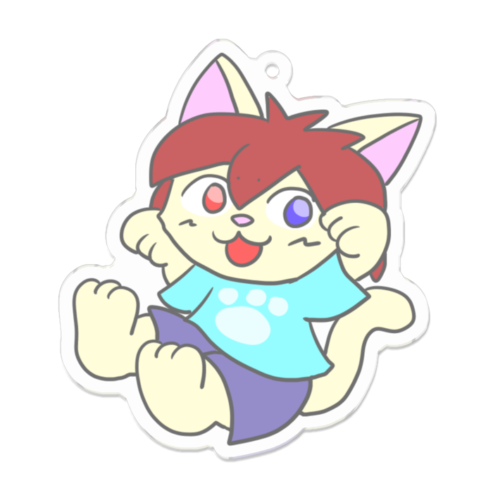 アクリルキーホルダー - 70 x 70 (mm)