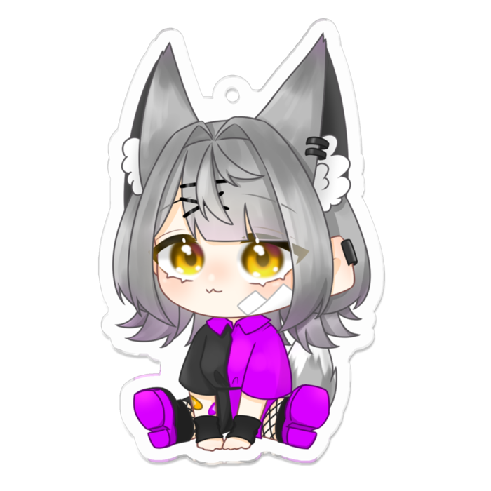 アクリルキーホルダー - 70 x 70 (mm)