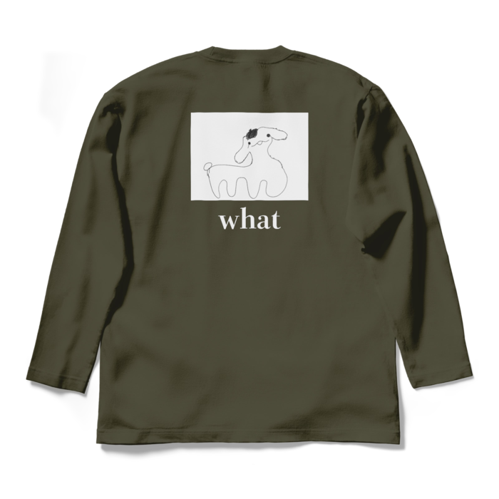 ロングスリーブTシャツ - L - アーミーグリーン