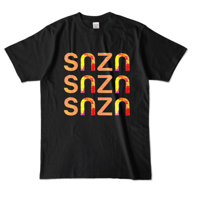 カラーTシャツ - L - ブラック (濃色)