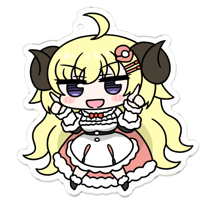 アクリルキーホルダー - 70 x 70 (mm)