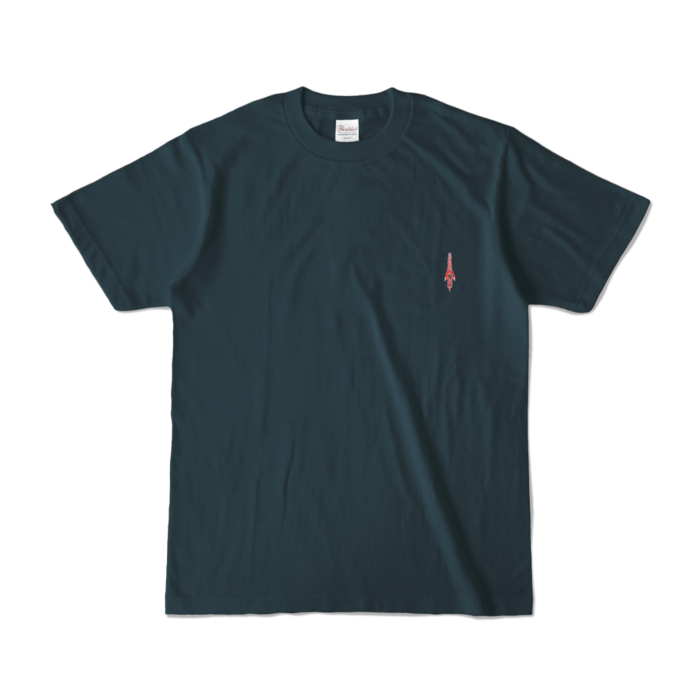 カラーTシャツ - S - デニム (濃色)(レトロカラー)