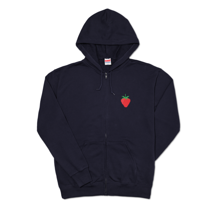 ジップパーカー - XL - 左胸