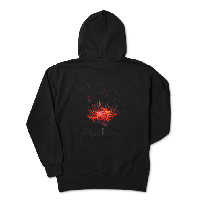 ジップパーカー - XL - ブラック