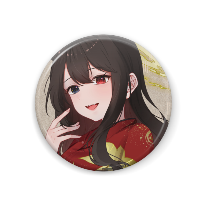 缶バッジ - 着物ver