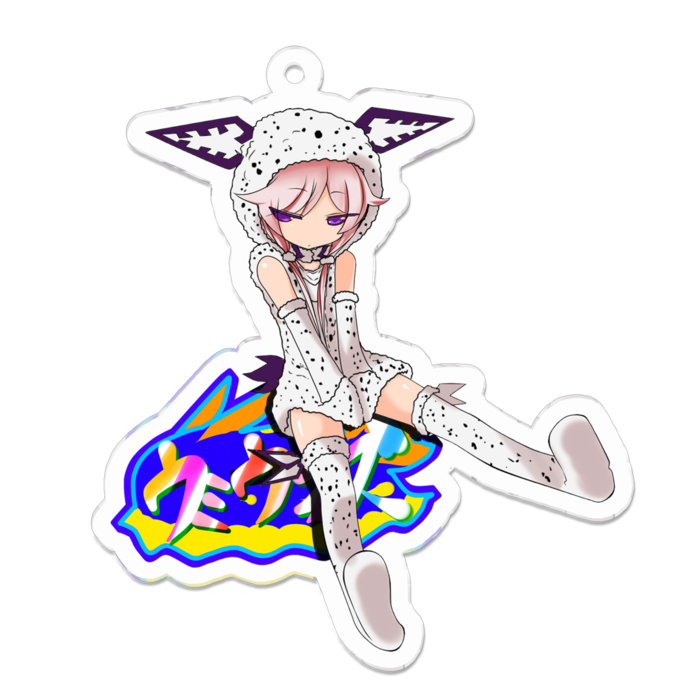 アクリルキーホルダー - 70 x 70 (mm)