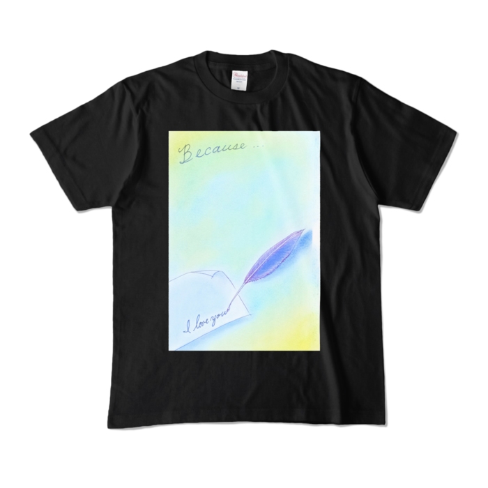 カラーTシャツ - M - ブラック (濃色)