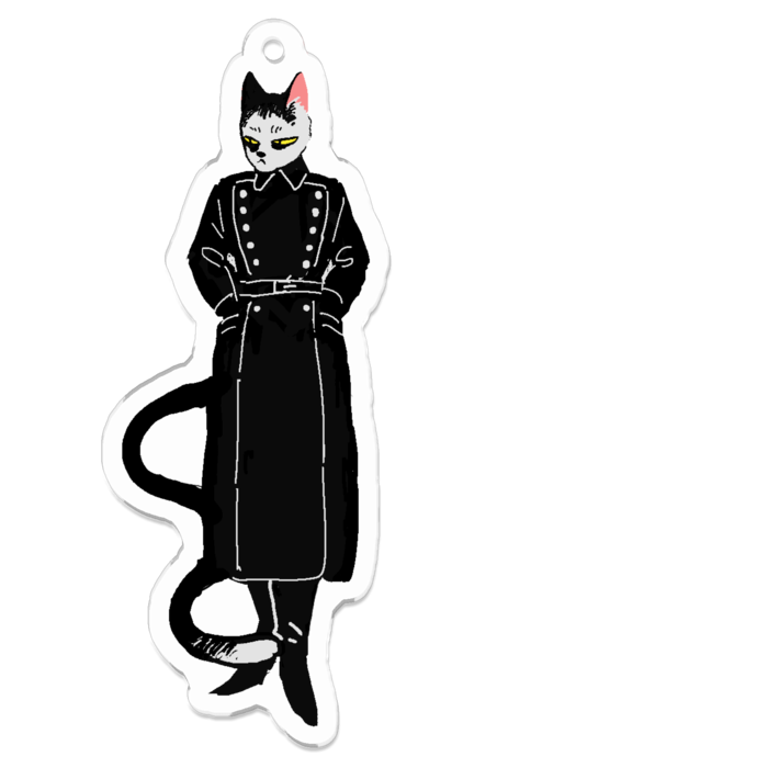 アクリルキーホルダー - 70 x 70 (mm)