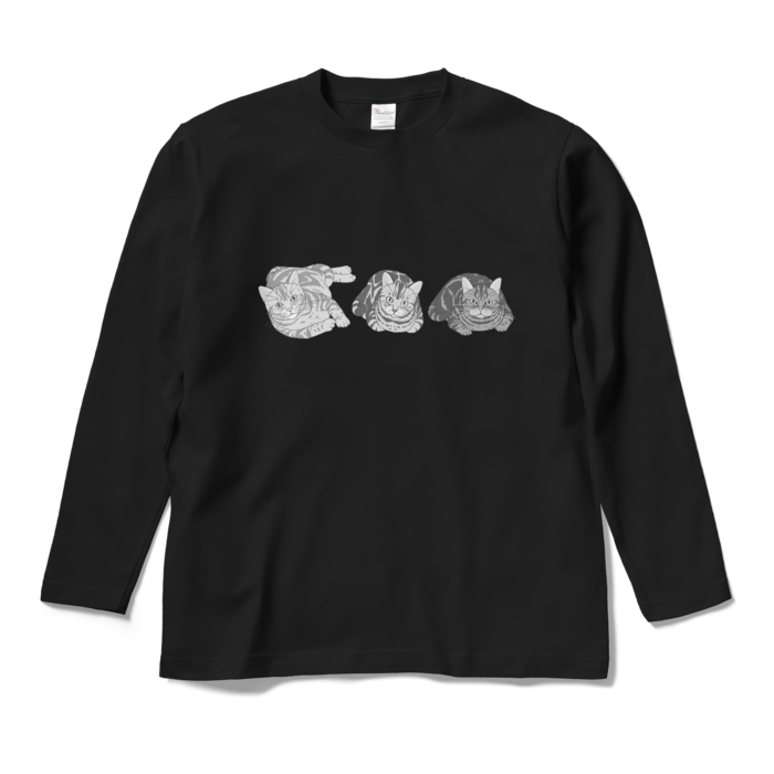 ロングスリーブTシャツ - M - ブラック