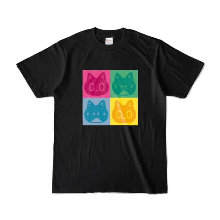 カラーTシャツ - S - ブラック (濃色)