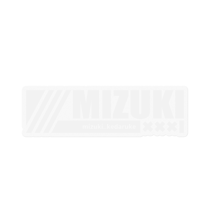 ステッカー - 100 x 100 (mm)