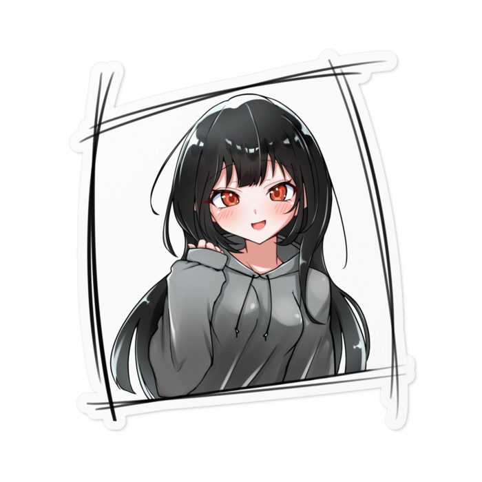 ステッカー - 100 x 100 (mm)