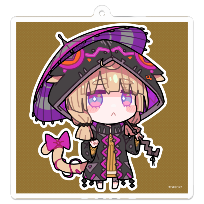 アクリルキーホルダー - 70 x 70 (mm)