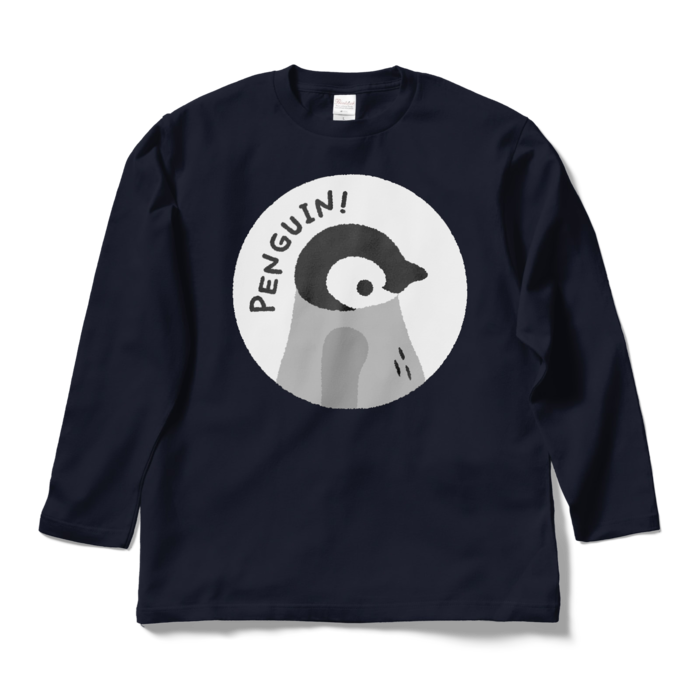 ロングスリーブTシャツ - L - ネイビー