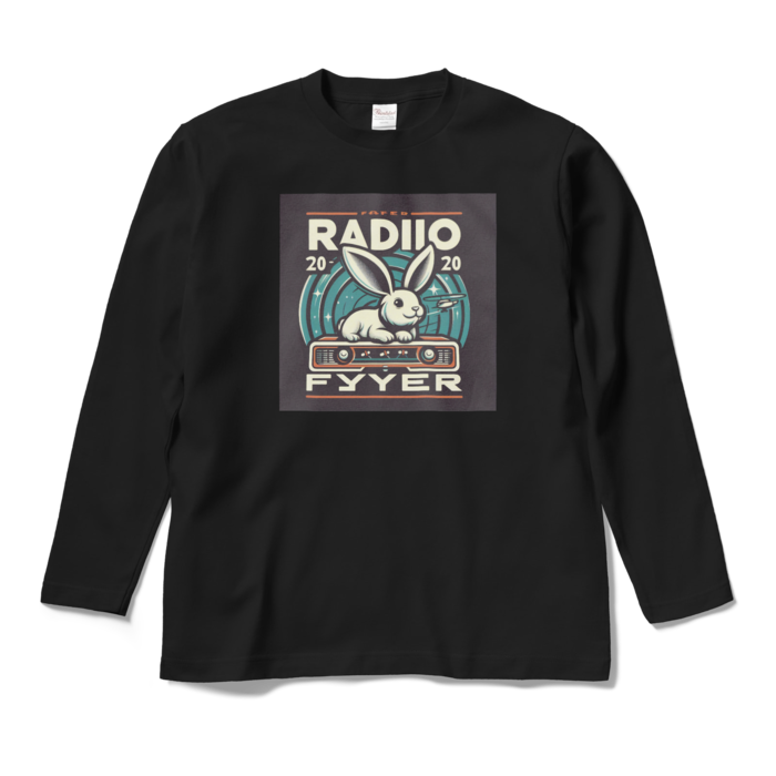 ロングスリーブTシャツ - M - ブラック