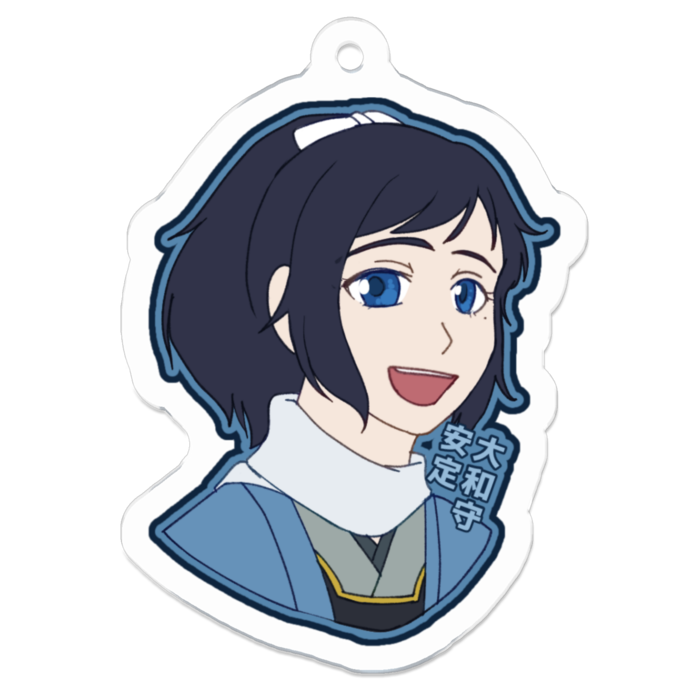 アクリルキーホルダー（コーティング） - 50 x 50 (mm)