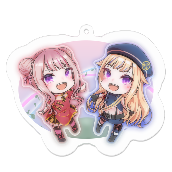 アクリルキーホルダー - 70 x 70 (mm)