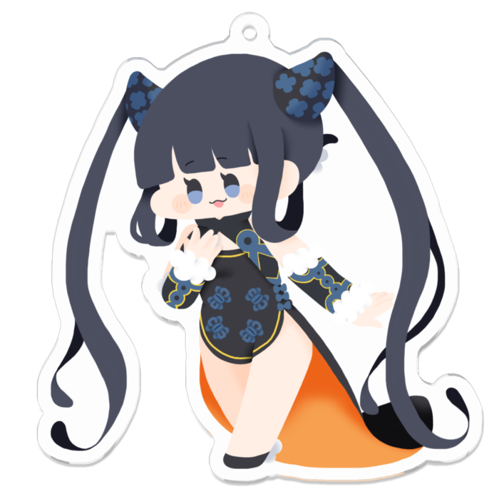 アクリルキーホルダー - 70 x 70 (mm)