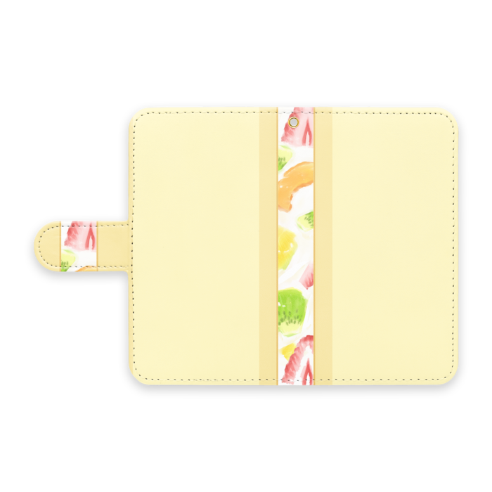 手帳型Androidケース - S - ストラップ穴 あり