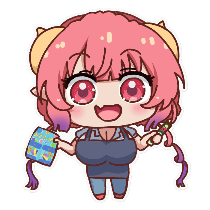 ステッカー(クリア） - 160 x 160 (mm)