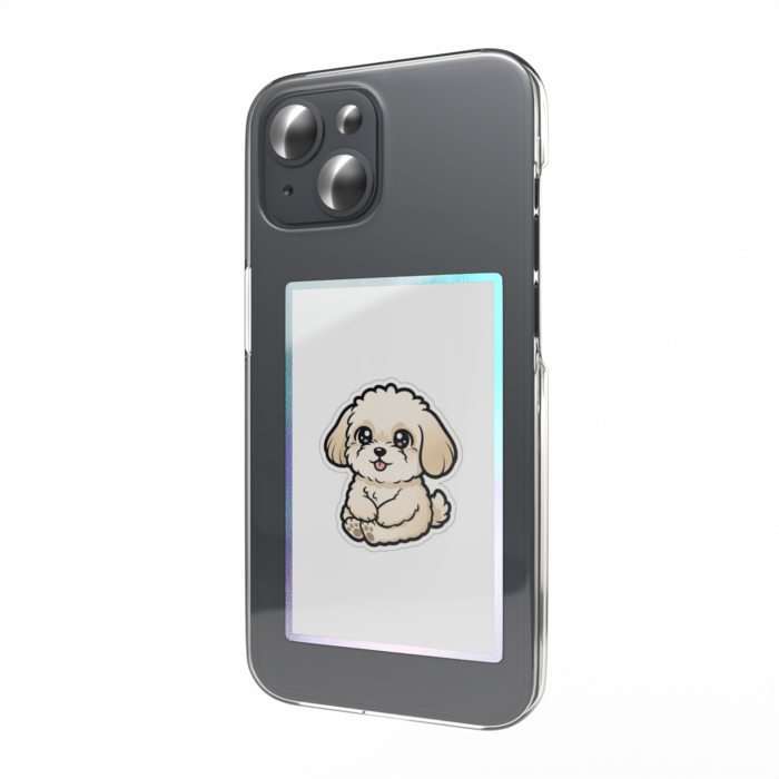 オーロラスマホステッカー - 縦