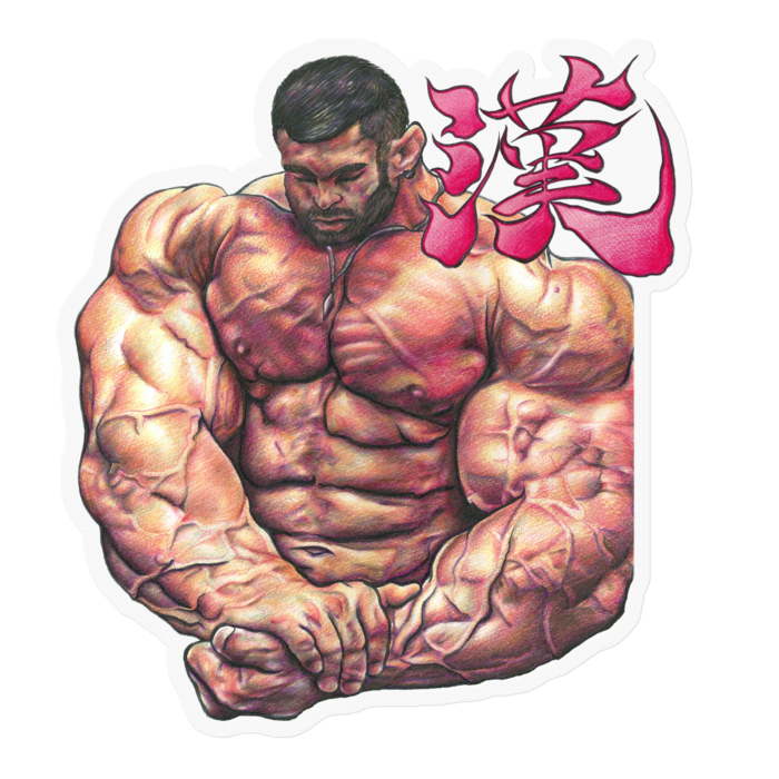 ステッカー - 100 x 100 (mm)