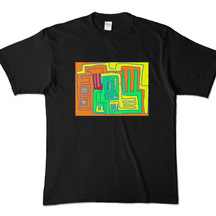 カラーTシャツ - XL - ブラック (濃色)