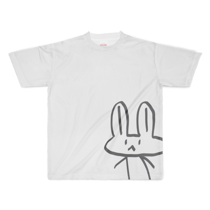 うさぎのTシャツ（ノーマル） - まいほーむ - BOOTH