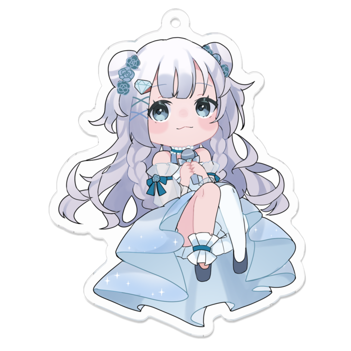 アクリルキーホルダー - 70 x 70 (mm)