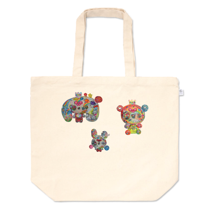 トートバッグ - L - プリント面積中