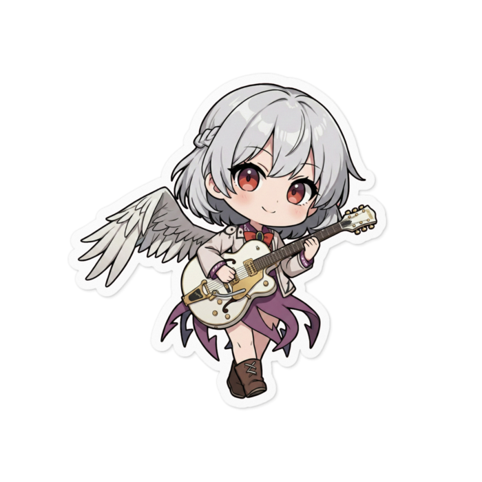 ステッカー - 100 x 100 (mm)(キャラのみ)